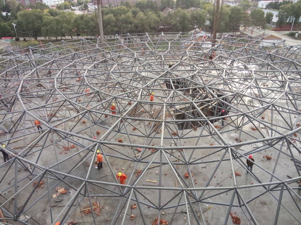 黄石全民健身中心网架